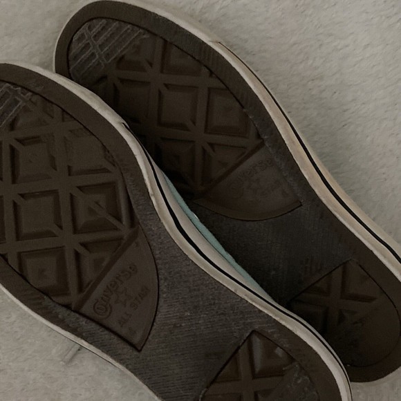 Converse Womens Size 6 Mens 4 All Star Chuck Taylor Low Top Teal Turquoise - Picture 8 of 8